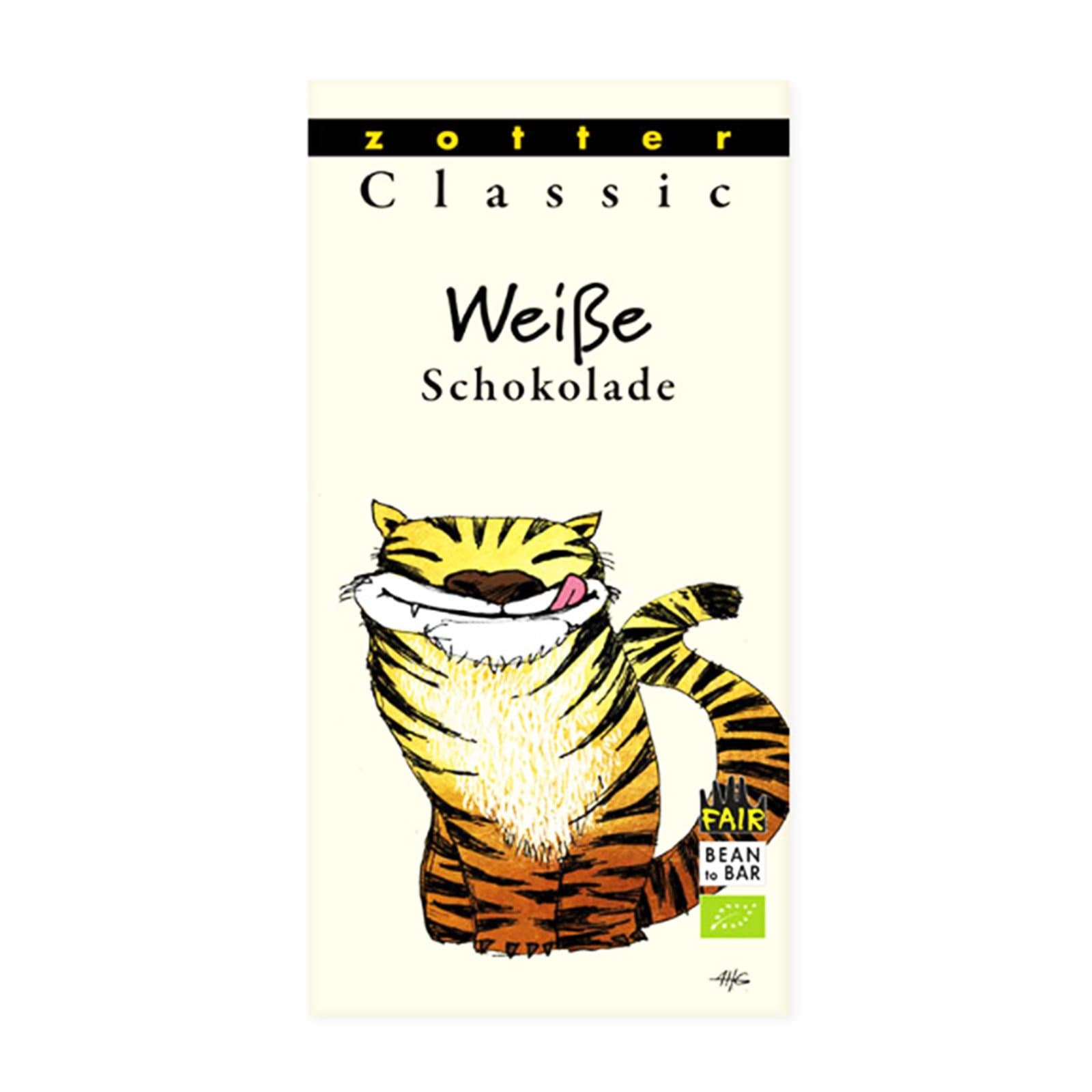 Zotter Tafelschokolade Weiss