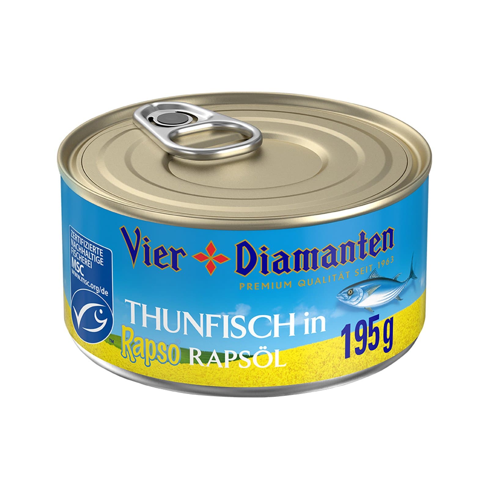 Vier Diamanten Thunfisch
