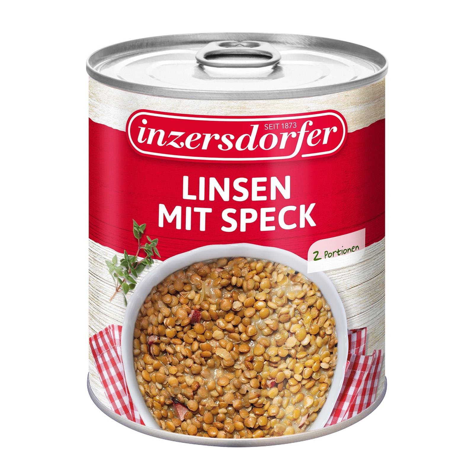 Inzersdorfer Linseneintopf Speck