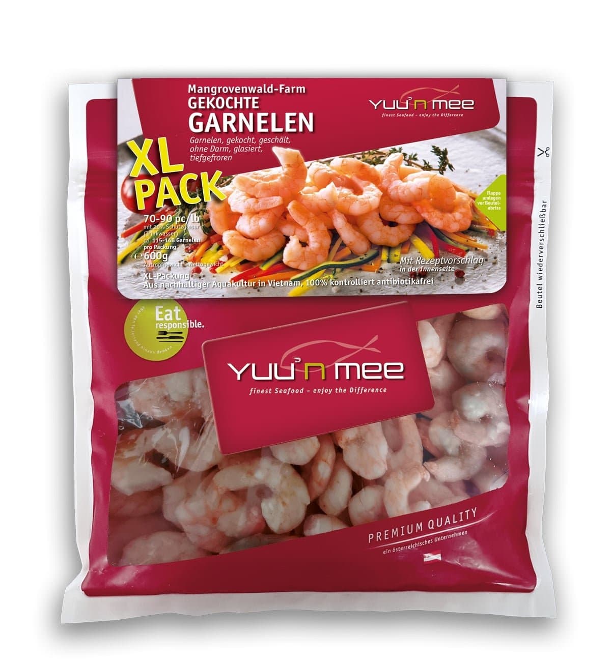Yuu'n Mee Garnelen Gekocht