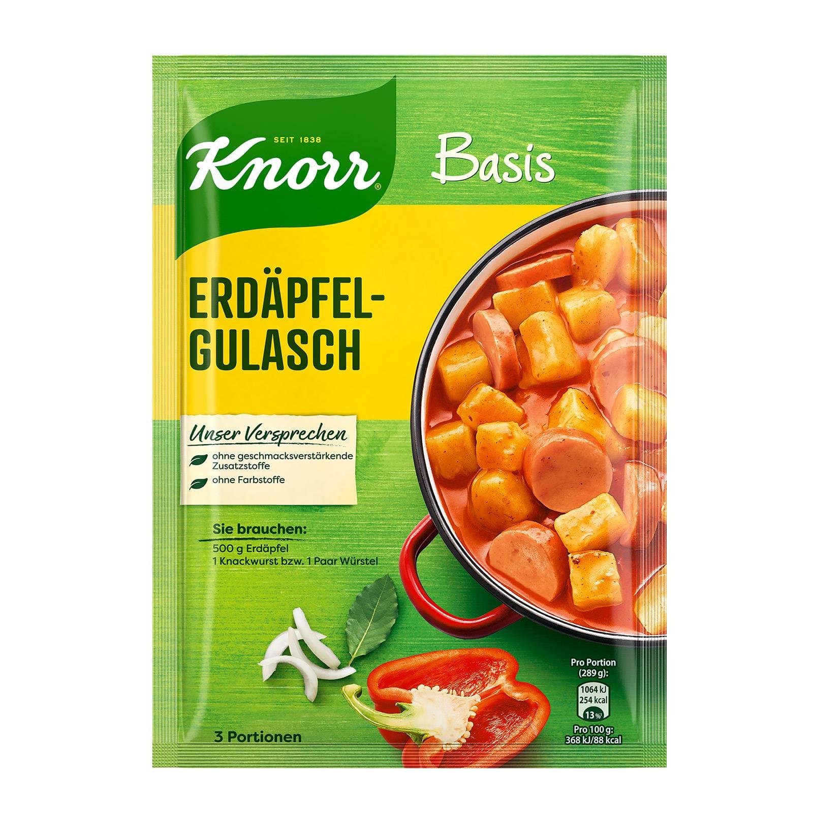 Knorr Erdaepfelgulasch Kartoffelgulasch