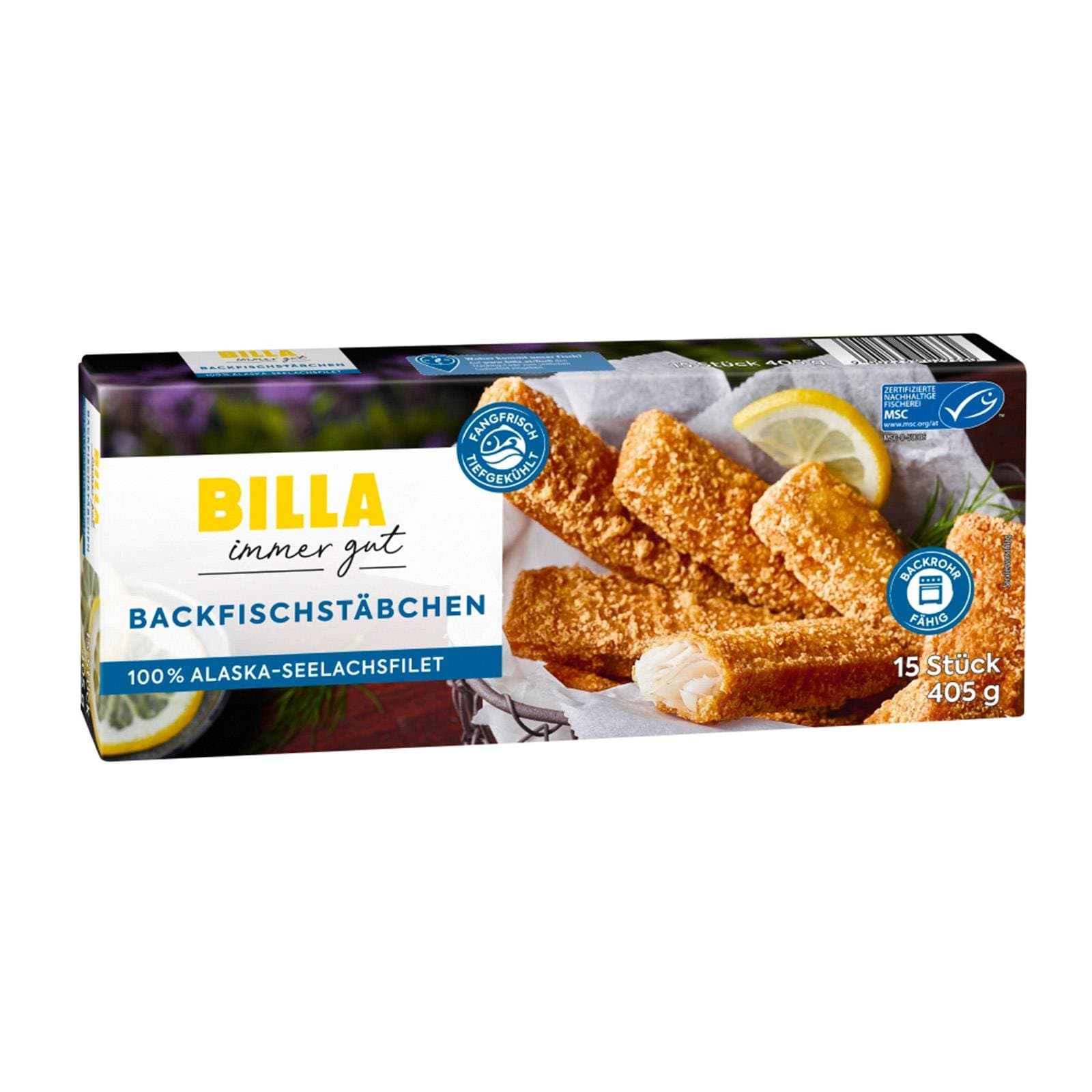 BILLA Fischstaebchen