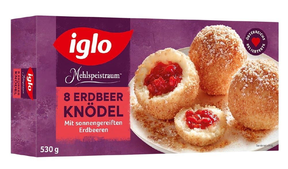 Iglo Erdbeerknoedel